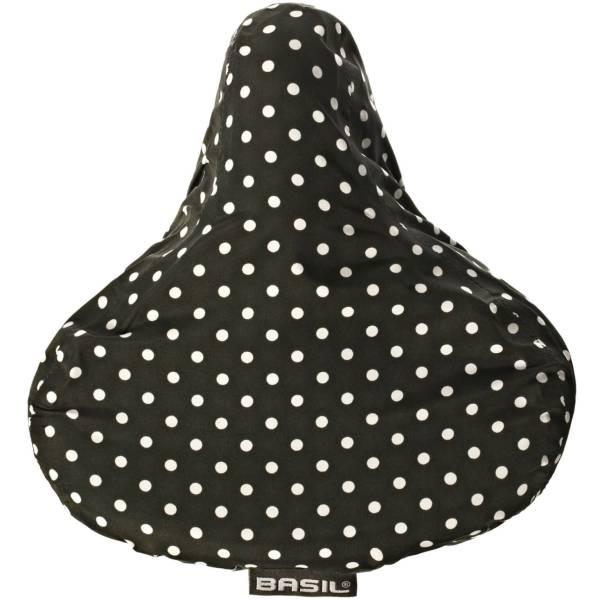 Saddle Cover | Saddle Cover Katharina Black And Dots Universal Bicycle Saddle Saddle Cover