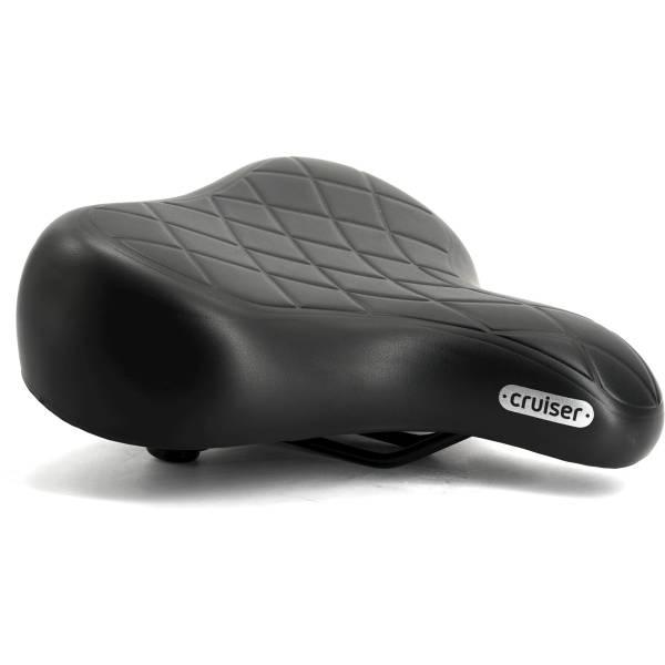 Saddle | Cruiser Relaxed XXL Gel Bicycle Saddle – Black Bicycle Saddle Saddle