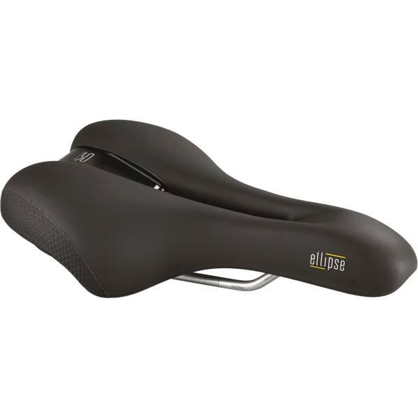 Saddle | Ellipse 81B6HE Bicycle Saddle Moderate – Black Bicycle Saddle Saddle