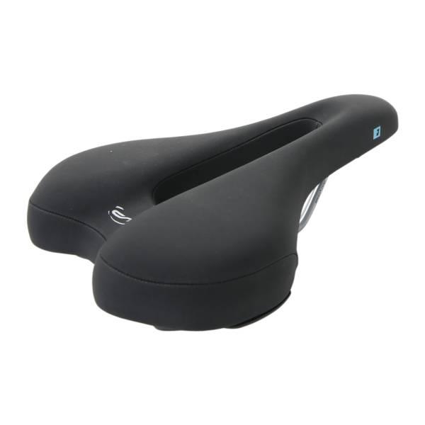 Saddle | Ergonomic Zone Cut Bicycle Saddle Men 283x179mm-Black Bicycle Saddle Saddle