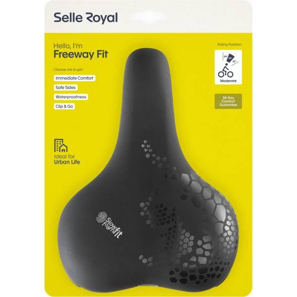 Saddle | Freeway Fit Moderate Bicycle Saddle – Black Bicycle Saddle Saddle