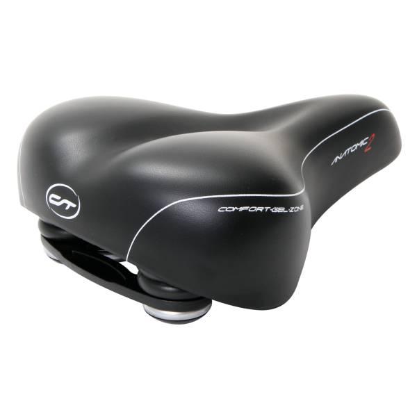 Saddle | Saddle Anatomic 2 City Ladies Saddle Black Bicycle Saddle Saddle