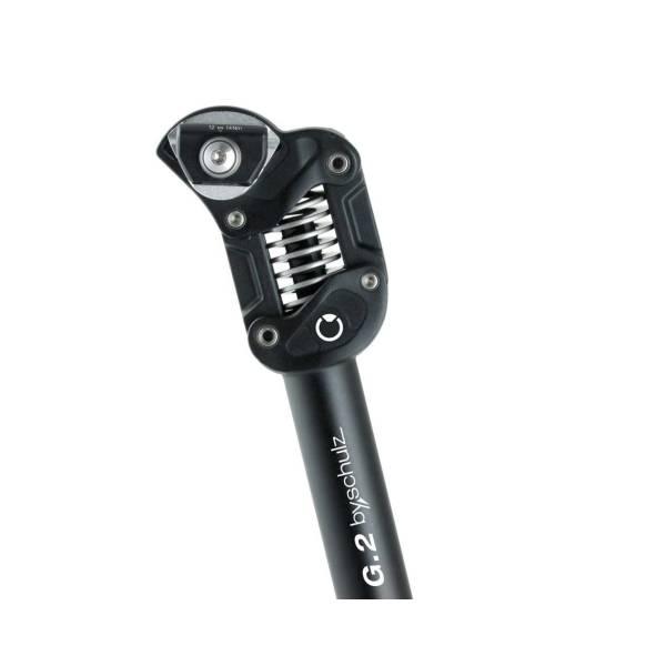 Seatpost | By.Schulz G.2 LT Suspension Seatpost O31.6mm 480mm Alu – Bl Bicycle Saddle Seatpost