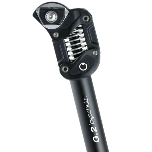 Seatpost | By.Schulz G2 Suspension Seatpost O25.4 x 300mm Hard – Black Bicycle Saddle Seatpost