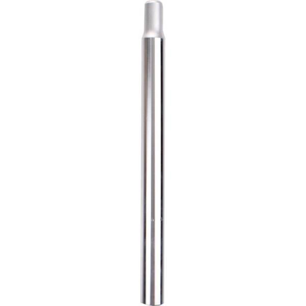 Seatpost | HBS Seatpost Candle 25.4 x 350mm Aluminum – Silver Bicycle Saddle Seatpost