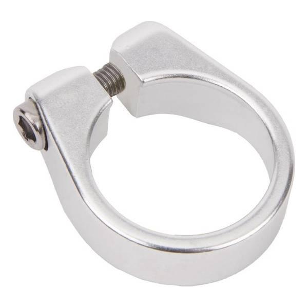 Seatpost Mounting | SCI-085 Seatpost Clamp O31.8mm Aluminum – Silver Bicycle Saddle Seatpost Mounting