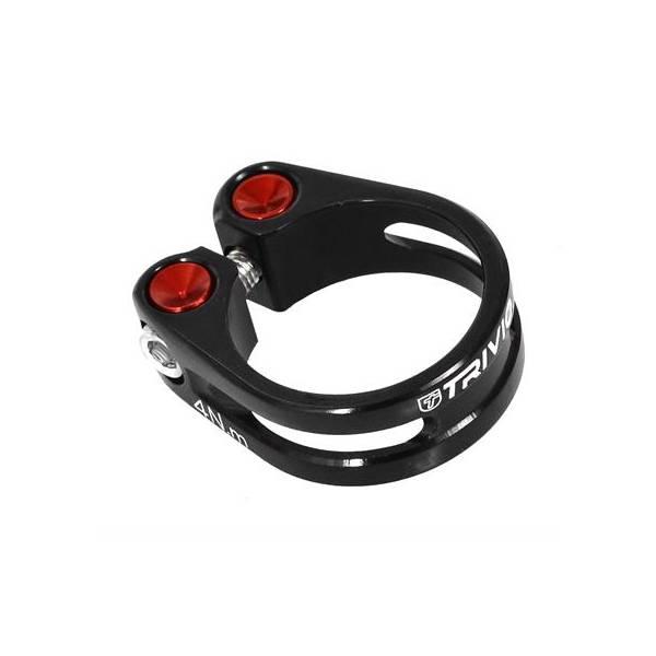 Seatpost Mounting | Seatpost Clamp CNC Alu O34.9mm Black/RED Bicycle Saddle Seatpost Mounting