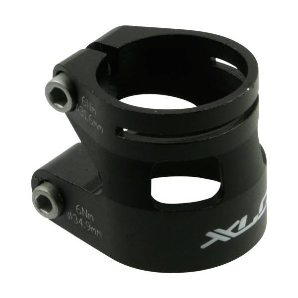 Seatpost Mounting | Xlc Seatpost Clamp 27.2/31.8Mm Black Pc-B04 Bicycle Saddle Seatpost Mounting