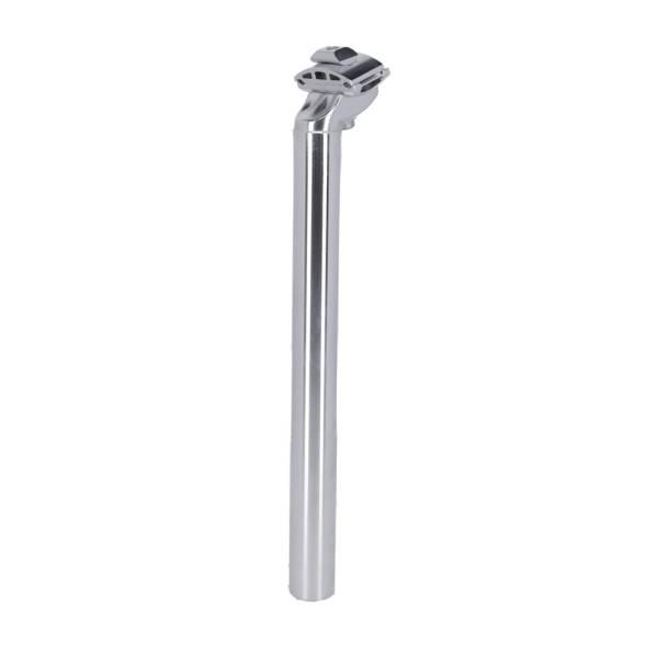 Seatpost | R07 Seatpost O27 x 350mm SB 20mm Aluminum – Silver Bicycle Saddle Seatpost