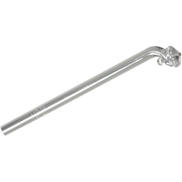 Seatpost | Seatpost 400 x O26.0mm Sandfinish – Silver Bicycle Saddle Seatpost