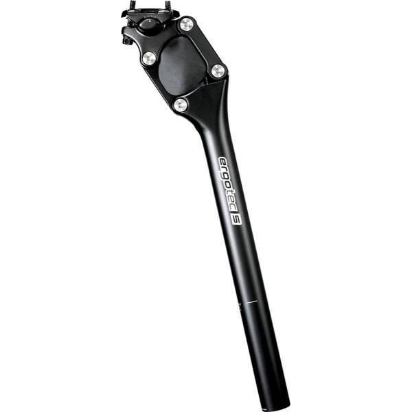 Seatpost | Seatpost Suspended 31.6x350mm Black Bicycle Saddle Seatpost