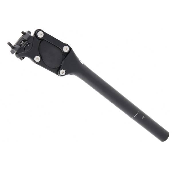 Seatpost | SP-060 Suspension Seatpost O27.2 x 400mm 36mm – Black Bicycle Saddle Seatpost