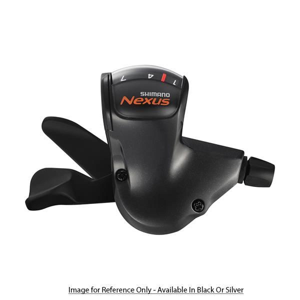 Shifters (City) | Nexus SL-7S50 Rapid Plus Shifter 7S – Silver Drivetrain (City) Shifters (City)