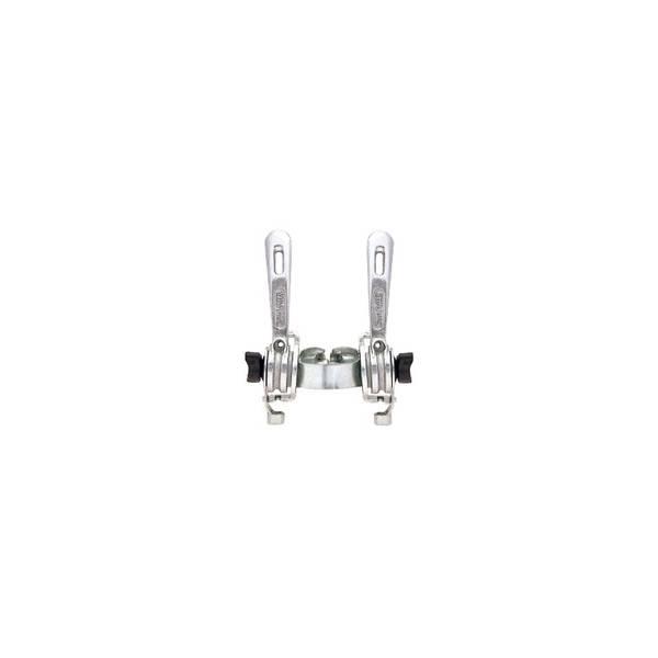 Shifters (Sport) | SLR-03 Friction Shifter Set O28.6mm – Silver Drivetrain (Sports Bike) Shifters (Sport)