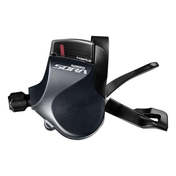 Shifters (Sport) | Sora R3030 Shifter RFP Triple 9S – Black Drivetrain (Sports Bike) Shifters (Sport)