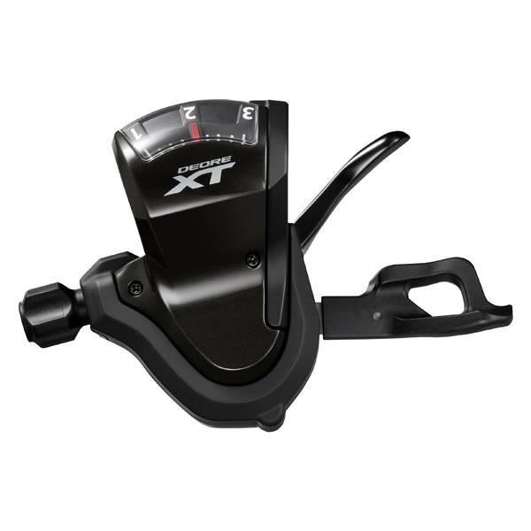 Shifters (Sport) | XT T8000 Shifting Unit Triple 3x10V Left – Black Drivetrain (Sports Bike) Shifters (Sport)