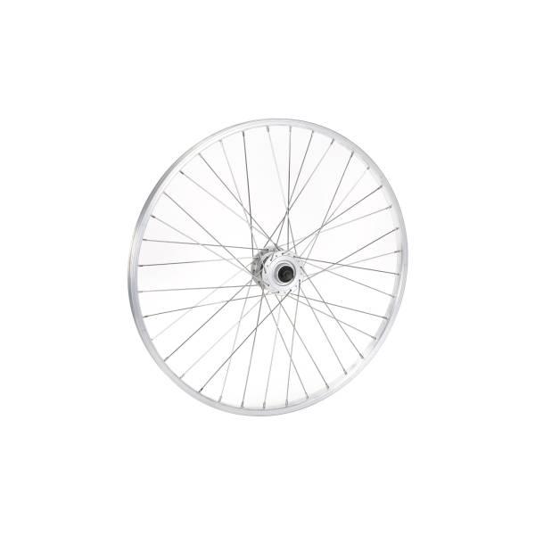 Wheels | Front Wheel 26" 19-559 Hub Dynamo Aluminum – Silver Bicycle Wheels Wheels