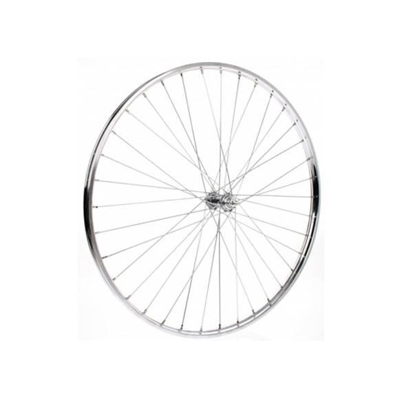 Wheels | HBS Front Wheel 28 x 1 5/8 x 1 3/8 Steel – Silver Bicycle Wheels Wheels