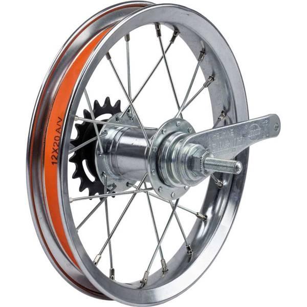 Wheels | Rear Wheel 12" Brake Hub Aluminum – Silver Bicycle Wheels Wheels