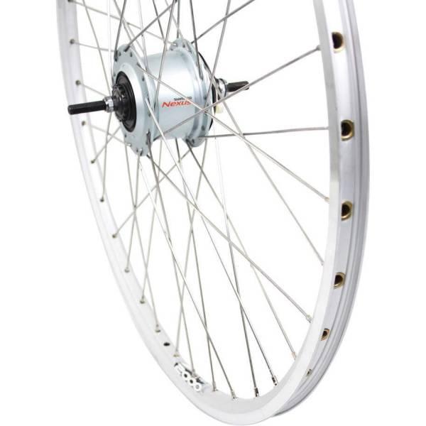 Wheels | Rear Wheel ZAC2000 Rim Roller Brake 8S – Nexus-Silver Bicycle Wheels Wheels