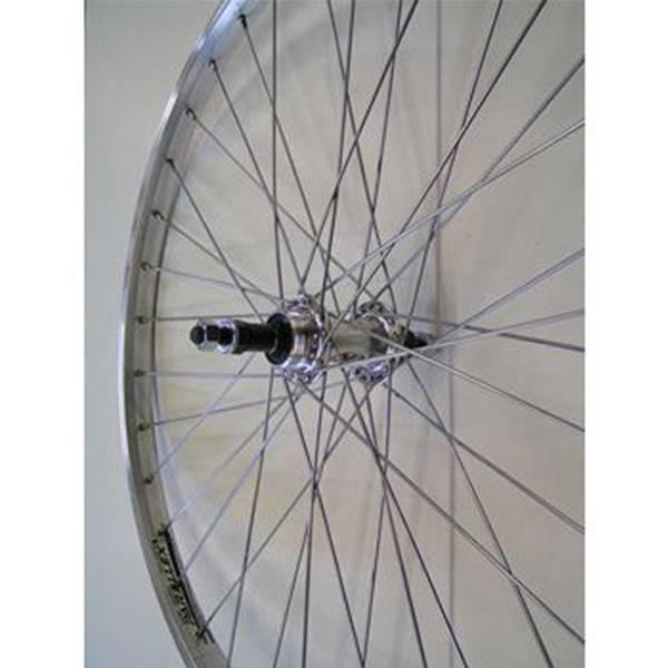 Wheels | Roland Paralex Rear Wheel 26" Freewheel Rim Brake – Silver Bicycle Wheels Wheels