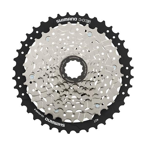 Cassette | HG 400 Cassette 11-40 Teeth 8S – Silver/Black Cassette Cassette