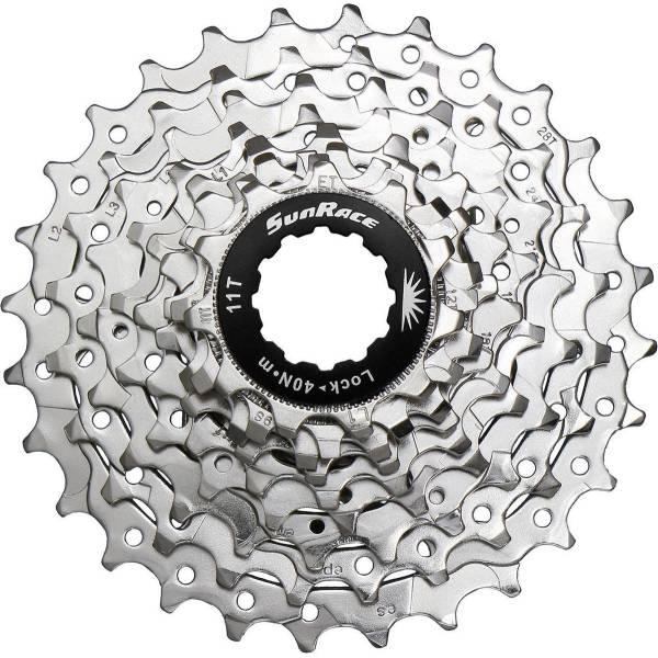 Cassette | Sunrace R91 Cassette 9S 11-28 Teeth – Nickel Cassette Cassette