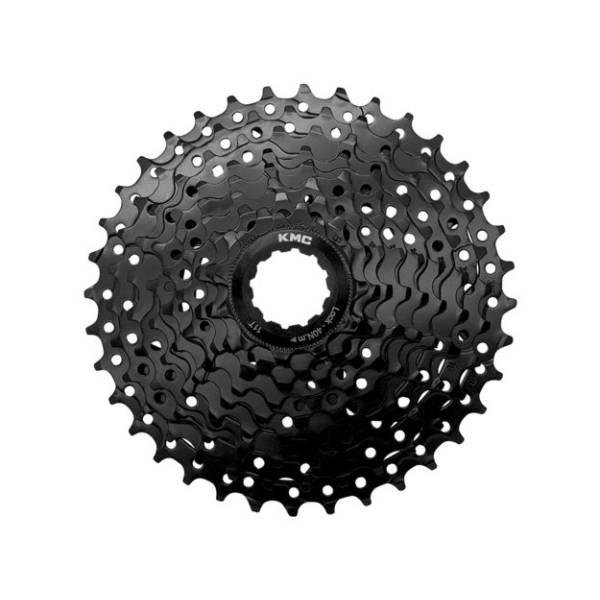 Cassette | KMC Cassette 9S 11/36T Aluminum – Black (4) Cassette Cassette