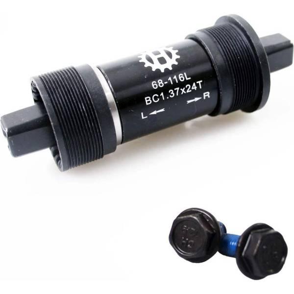 Bottom Bracket (Sport) | HBS Bottom Bracket BSA 68/116mm Plastic Cups – Black Bottom Bracket (City) Bottom Bracket (City)