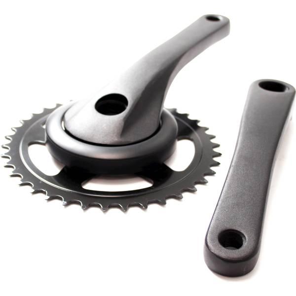 Crankset (City) | Cortina Crankset 38T 170mm – Matt Black Crankset (City) Crankset (City)