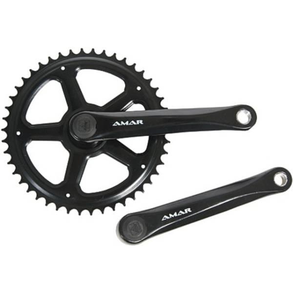 Crankset (City) | Crankset 4-Edge 170Mm Alu 46T Ring From Steel Black Crankset (City) Crankset (City)