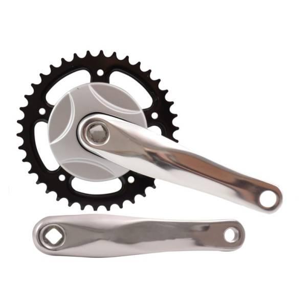 Crankset (City) | Crankset Cotterless 38 Tooth Crank Length 170Mm Silver Crankset (City) Crankset (City)