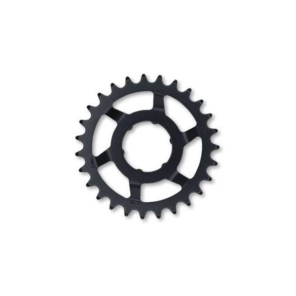 Rear Sprocket | KMC Rear Sprocket 27 Teeth 1/2 x 1/8" Shimano – Black Drivetrain (City) Rear Sprocket