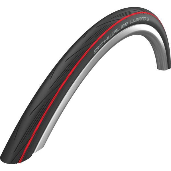 Tires | Lugano II Tire 25-622 – Black/Red Tires Tires